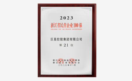浙江省民营企业100强